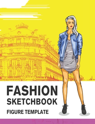 Fashion Sketchbook Figure Template: 430 Large Female Figure Template for Easily Sketching Your Fashion Design Styles and Building Your Portfolio - Derrick, Lance