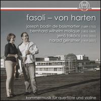 Fasoli-Von Harten: Kammermusik fr Querflte und Violine - Katarina Fasoli-von Harten (violin); Valerio Fasoli (flute)