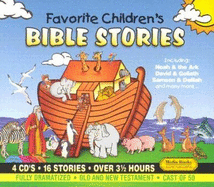 Favorite Children's Bible Stories 4 CD Quad Pack (4443cd4)