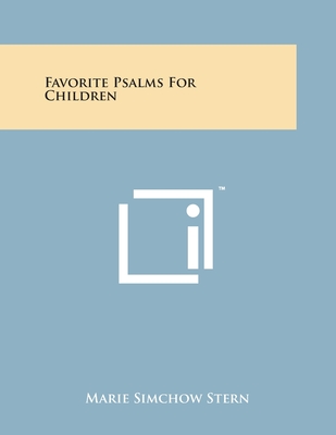 Favorite Psalms For Children - 