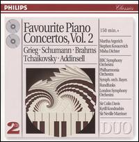 Favourite Piano Concertos, Vol. 2 - Martha Argerich (piano); Misha Dichter (piano); Stephen Kovacevich (piano)