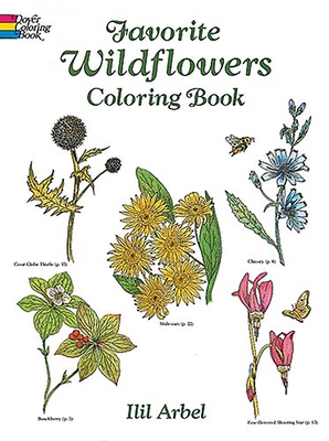 Favourite Wildflowers Colouring Book - Arbel, Ilil