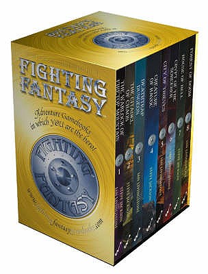 Fighting Fantasy Box Set: Gamebooks 1-8 (Warlock of Firetop Mountain, Citadel of Chaos, Deathtrap Dungeon, Creature of Havoc, City of Thieves, Crypt of the Sorcerer, House of Hell, Forest of Doom) - Jackson, Steve, and Livingstone, Ian