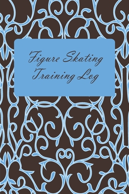 Figure Skating Training Log: Beautiful Blue Practice Book for Ice Skaters - Books, Backspin