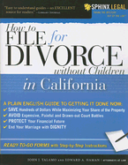 File for Divorce in California Without Children