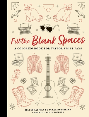 Fill the Blank Spaces: A Coloring Book for Taylor Swift Fans - Hippo!, Orange