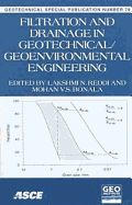 Filtration and Drainage in Geotechnical/Geoenvironmental Engineering - Reddi, Lakshmi N, and Bonala, Mohan V, and American Society of Civil Engineers