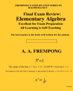 Final Exam Review: Elementary Algebra