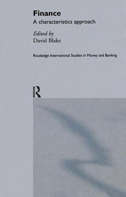 Finance: A Characteristics Approach - Blake, David (Editor)