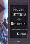 Financial Institutions and Development