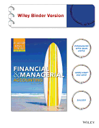 Financial & Managerial Accounting 2e Binder Ready Version + Wileyplus Registration Card