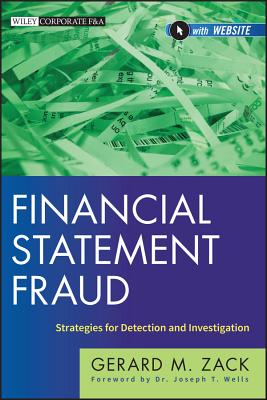 Financial Statement Fraud + We - Zack, Gerard M