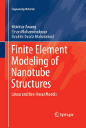 Finite Element Modeling of Nanotube Structures: Linear and Non-linear Models