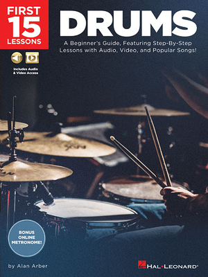 First 15 Lessons - Drums Book/Online Media - Arber, Alan