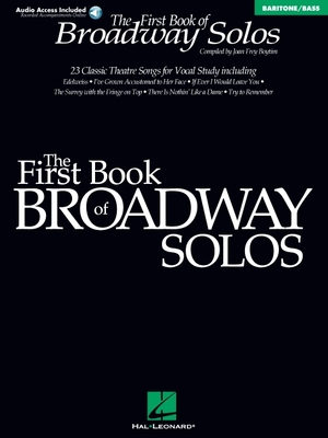 First Book of Broadway Solos Baritone/Bass Edition Book/Online Audio - Boytim, Joan Frey