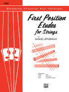 First Position Etudes for Strings: Violin