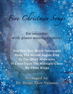 Five Christmas Songs - Recorder with Piano accompaniment