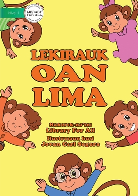 Five Little Monkeys / Lekirauk Oan Lima (Tetun edition) - Library for All