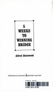 Five Weeks to Winning Bridge - Sheinwold, Alfred