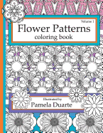 Flower Patterns Coloring Book, Volume1