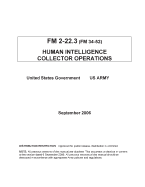 FM 2-22.3 (FM 34-52) Human Intelligence Collector Operations September 2006