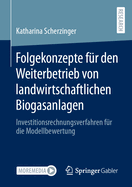 Folgekonzepte Fr Den Weiterbetrieb Von Landwirtschaftlichen Biogasanlagen: Investitionsrechnungsverfahren Fr Die Modellbewertung