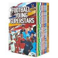 Football Young Superstars 12 Books Box Set: (Jude Bellingham, Marcus Rashford, Phil Foden, Bukayo Saka, Kylian Mbappe, Erling Haaland)