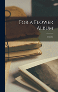 For a flower album