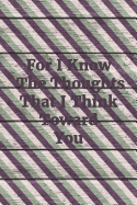 For I Know the Thoughts That I Think Toward You: Hexagon Paper Small Grid