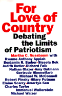 For Love of Country - Nussbaum, Martha Craven, and Cohen, Joshua (Editor)