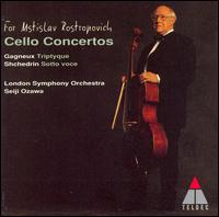For Mistislav Rostropovich: Cello Concertos - Mstislav Rostropovich (cello); London Symphony Orchestra; Seiji Ozawa (conductor)