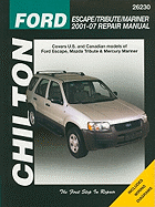 Ford Escape/Tribute/Mariner Repair Manual: Covers All U.S. and Canadian Models of Ford Escape, Mazda Tribute & Mercury Mariner