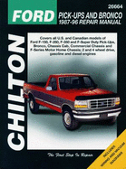 Ford Pick-ups & Bronco ('80- '96) (Chilton)