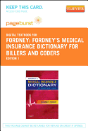 Fordney's Medical Insurance Dictionary for Billers and Coders - Elsevier eBook on Vitalsource (Retail Access Card) - Fordney, Marilyn, Cma-AC