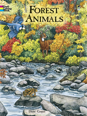 Forest Animals Coloring Book - Gaspas, Dianne