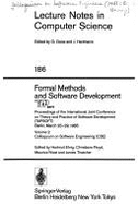 Formal Methods and Software Development