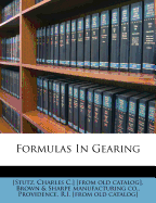 Formulas in Gearing