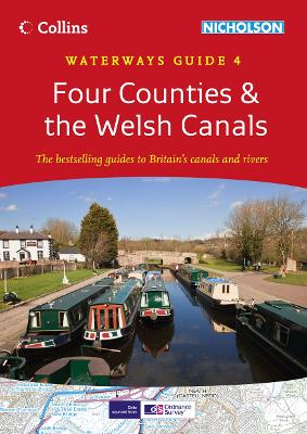 Four Counties & the Welsh Canals by Collins Maps - Alibris