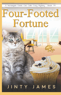 Four-Footed Fortune: A Norwegian Forest Cat Caf? Cozy Mystery - Book 19