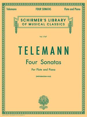 Four Sonatas For Flute And Piano - Telemann, Georg Philipp (Composer), and Wittgenstein, Milton (Editor)