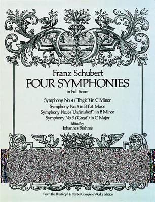 Four Symphonies in Full Score - Schubert, Franz, Pro