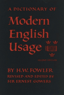 Fowler's modern English usage.