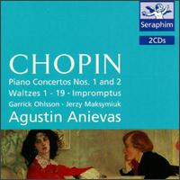 Frdric Chopin: Piano Concertos Nos. 1 And 2/19 Waltzes/3 Impromptus - Agustn Anievas (piano); Garrick Ohlsson (piano); Polish National Symphony Orchestra; Jerzy Maksymiuk (conductor)