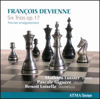 Franois Devienne: Six Trios, Op. 17 - Benot Loiselle (cello); Jean Louis Blouin (viola); Mathieu Lussier (bassoon); Pascale Gigure (violin)