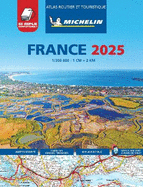 France 2025 - Tourist & Motoring Atlas Multi-flex