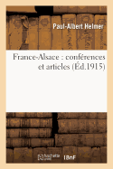 France-Alsace: Conf?rences Et Articles