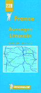 France Regional Auvergne-Limousin-Michelin Map #239