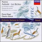 Francis Poulenc: Aubade; Les Biches; Les Animaux modles; Discours de gneral; Gnossienne - Pascal Rog (piano); Orchestre National de France