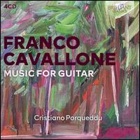 Franco Cavallone: Music for Guitar - Cristiano Porqueddu (guitar)