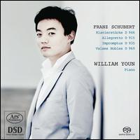 Franz Schubert: Klavierstcke D 946; Allegretto D 915; Impromptus D 935; Valses Nobles D 969 - William Youn (piano)